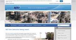 Desktop Screenshot of ndtireland.ie