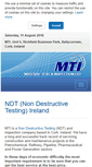 Mobile Screenshot of ndtireland.ie